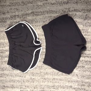 Forever 21 Set of 2 Black Athletic/Athleisure Shorts | Size Small
